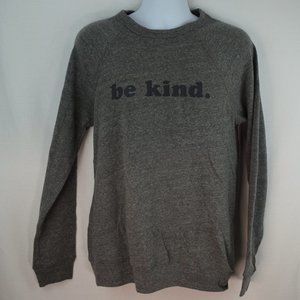 The Home T Crew Gray Crew Neck Sweatshirt Size M